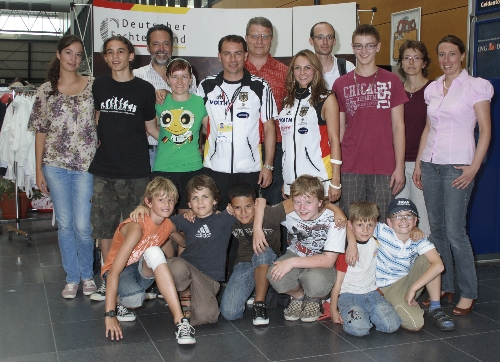 Backnanger Jugendfechter erleben die Fecht-EM in Leipzig hautnah 