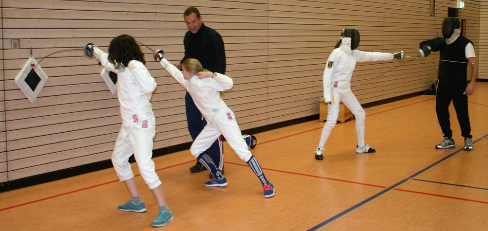 Anfängerkurs mit Trainer Valentin Pora und Michael Flegler